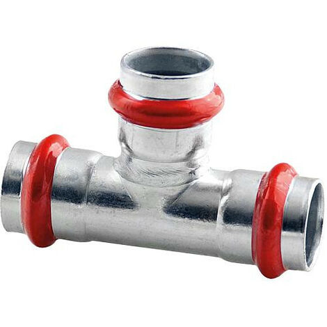 Acier C Contour V raccord A sertir Pieces en T 18 mm