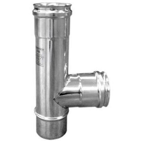 Acier en t 90° pour conduits de fumée ffm