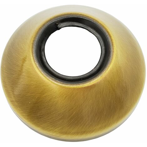 Acier Fini Laiton Antique Couvercle Tuyau Collier Cône 3/4" (25mm) 25mm Taille