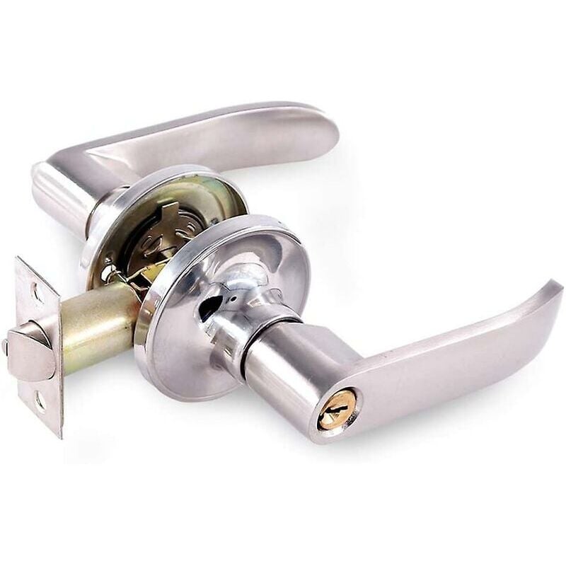Acier inoxydable Antirouille Poignée de porte Serrure Anti-corrosion Poignée Levier En forme de boule Quincaillerie Boutons de quincaillerie Lockset