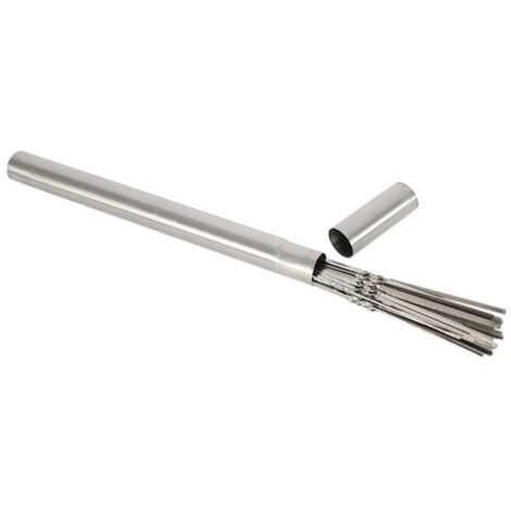Acier inoxydable Barbecue signe Tube signe Tube stockage cylindre acier brasage boîte de rangement Barbecue ustensiles (300/boîte),HANBING