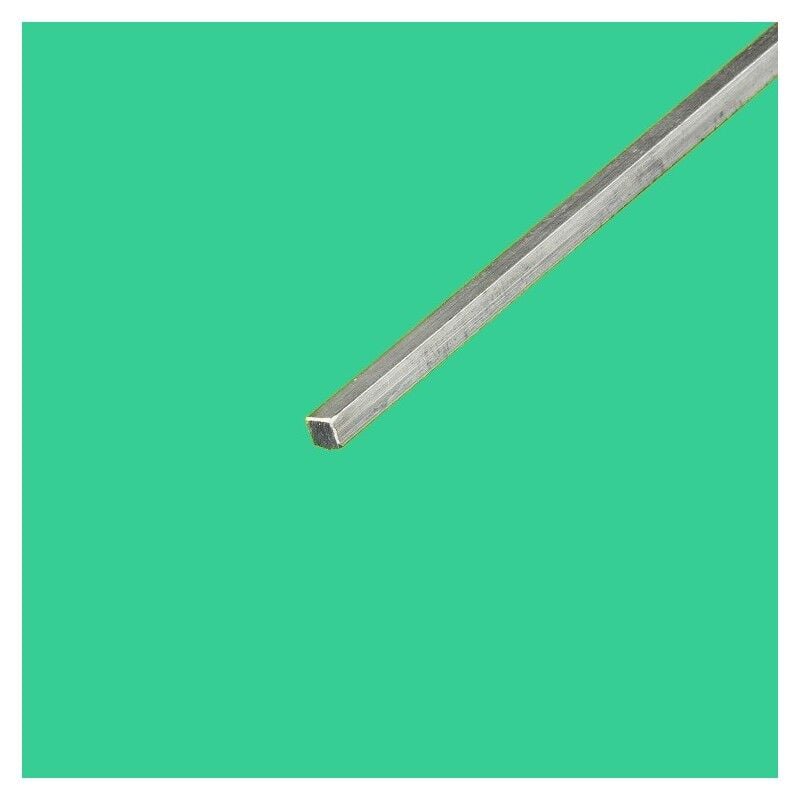 Barre carré inox 10mm Longueur - 1 metre