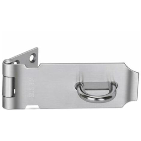 Acier inoxydable épaissi Lock label Lock loquet assurance boulon épaissi porte boucle boucle boucle antivol porte fenêtre accessoires boîte boucle 4 pouces
