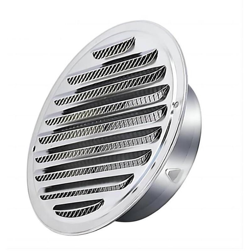 Acier Inoxydable Rond Grille de Ventilation de Tuyau D'échappement 150mm, Capot de Sortie D'air, Grille D'évacuation D'air Ronde, Hotte de