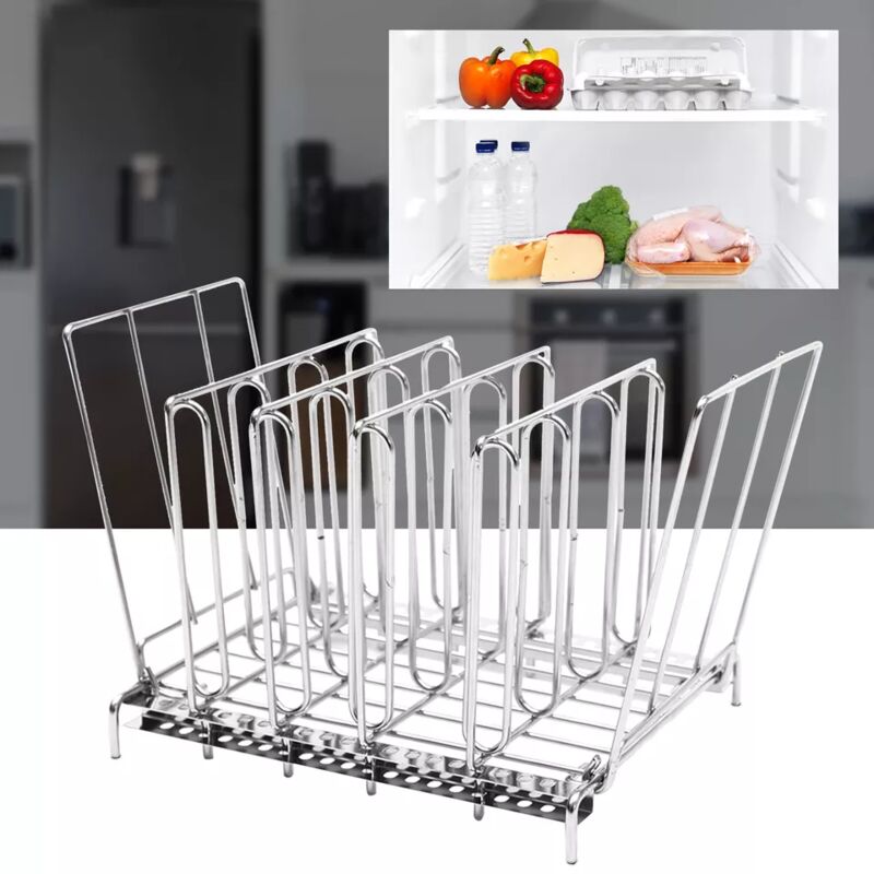 Senderpick - Acier inoxydable Sous-vide-rack Avec 5 Grilles Pour Cuve Sous-vide Support Porte-Boules