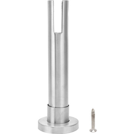 Acier inoxydable verre pince support montage verre robinet salle de bain publique matériel de toilette