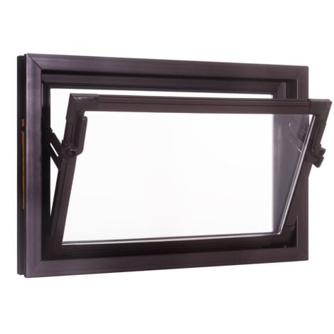 BxH 90x50 cm 2-fach Kellerfenster Punto Dreh Kipp Premium 