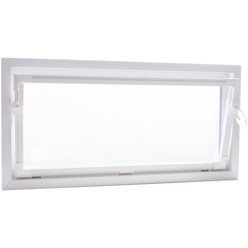 Aco 80cm Nebenraumfenster Kippflugel Einfachglas Fenster Weiss