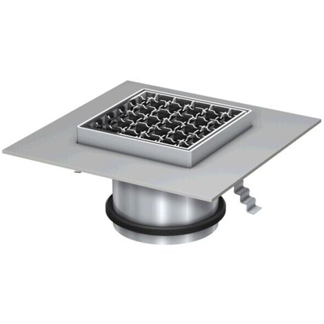 ACO Aufsatzstück 150x150/ M125 V2A/ rutschh./Rost V2A lose eingelegt, 9406.93.22