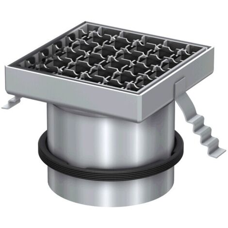 ACO Aufsatzstück Passavant 150x150/ M125/ V2A/ rutschh., 5141.93.22