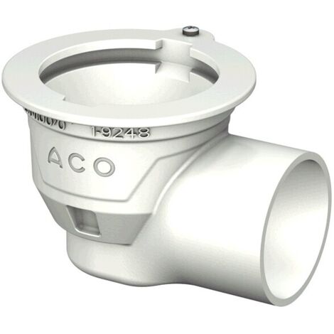 ACO Bodenablauf Passavant DN100/1,5 Grad/1,6l/s/Halter./epoxiert, 5569.70.20