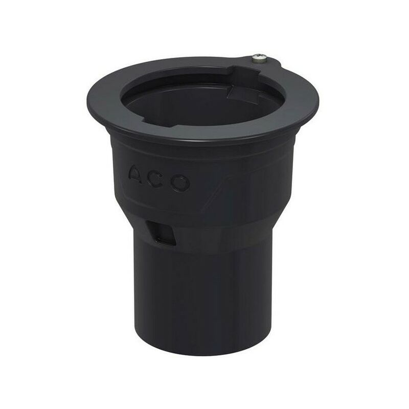 ACO Passavant Bodenablauf, DN100, Gusseisen, mit Halterand mit Anstrich