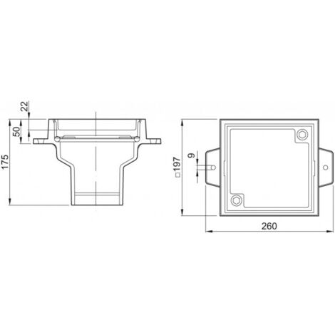 ACO Reinigungsverschl. Finor S DN150/ 90 Grad/ M125/ Guss/Anstrich, 5288.31.00