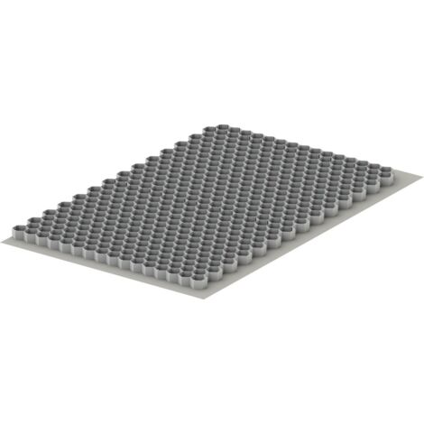 ACO Self Kieswabe eco M 120 x 80 x 3 cm grau inkl. Geotextil Winkelprofil
