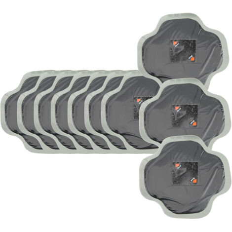 ACOGEDO 10 Stück 128 mm Naturkautschuk-Autoreifen-Reparaturflicken Kaltflicken Schlauchlose Flicken Effektiv aus hochwertigem Material Schnell zu verwenden Diese natürlichen Reparaturflicken.