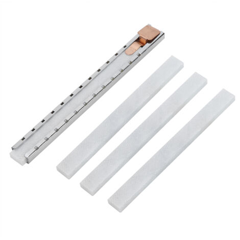 ACOGEDO Ensemble de Crayons en Ardoise Industrielle avec Support - Outil de Marquage Mécanique Durable pour l'usinage et Plus - 4 Pc Crayons en Ardoise, 1 Support de Pierre à Savon pour