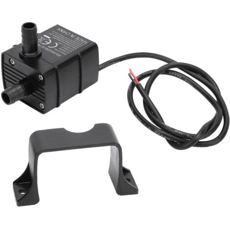 ACOGEDO Pompe Submersible DC 12V 4 5W 240L/ 300cm IP68 Pompe de Fontaine sans Balais avec Indicateur LED pour Aquarium d'étang à Poissons en Cuivre émaillé et SubmersiblePompe SubmersibleFontaine