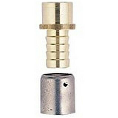 Acome 523308 - Sachet de 10 Raccords à souder / à sertir - Cu 12 - Dn 12x1.1