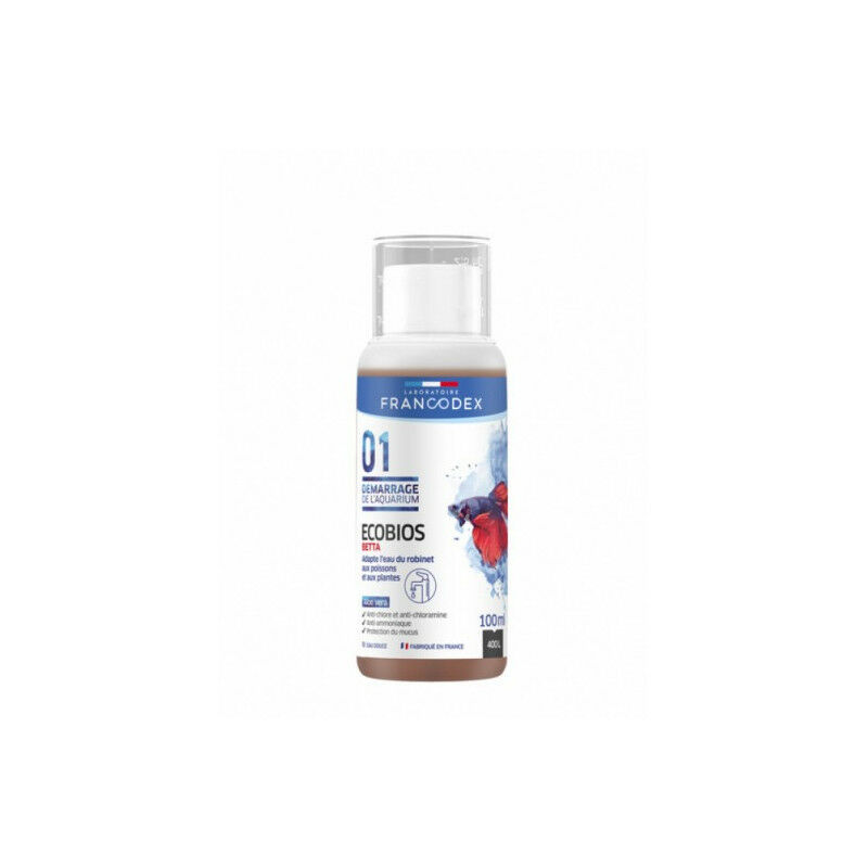 

acondicionador de agua para el acuario ECOBIOS betta , botella de 100 ML