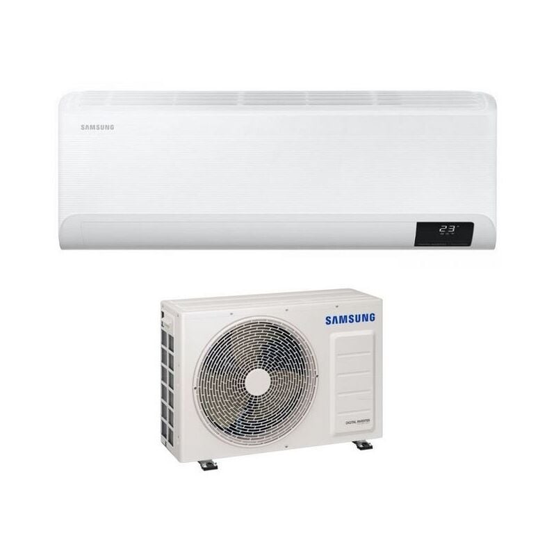 

Acondicionador de aire Inverter de 18000 btu monopartido Samsung compuesto por unidades exterior e interior gas R32 y wifi | Blanco - Standard