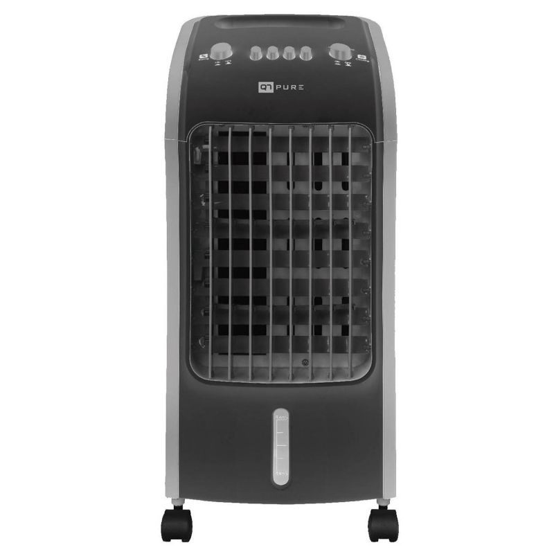 

Acondicionador de Aire Portátil Q7 Pure 3 en 1. Climatizador, Humidificador y Purificador. Bajo Consumo (80W). 3 Velocidades