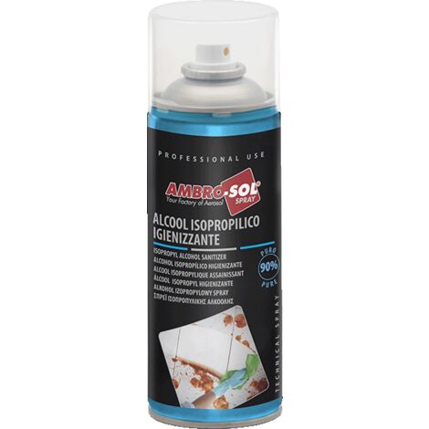 Acool isopropylique hygienique spray 400 ml - P305 - Ambro-Sol