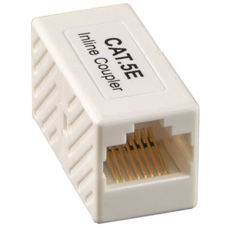 Acoplador Fanton para RJ45 CAT 5E sin apantallar 23738