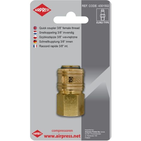 ACOPLADOR RÁPIDO CON ROSCA INTERNA DE 3/8'' - AP 4301502