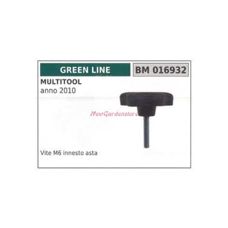 Acoplamiento de varilla con tornillo M6 GREENLINE multitool año 2010 016932