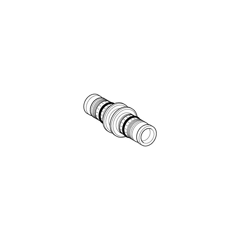 

Acoplamiento Geberit Mepla 32 mm PVDF - 624505005