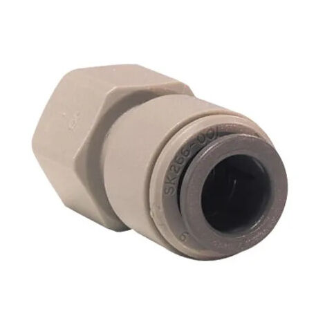 Acoplamiento hembra John Guest 20 x 27 ( 3/8" ), para manguera de 12 mm, acetal gris