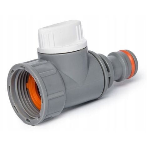 ACOPLAMIENTO RÁPIDO CON VÁLVULA 3/4'' BRADAS