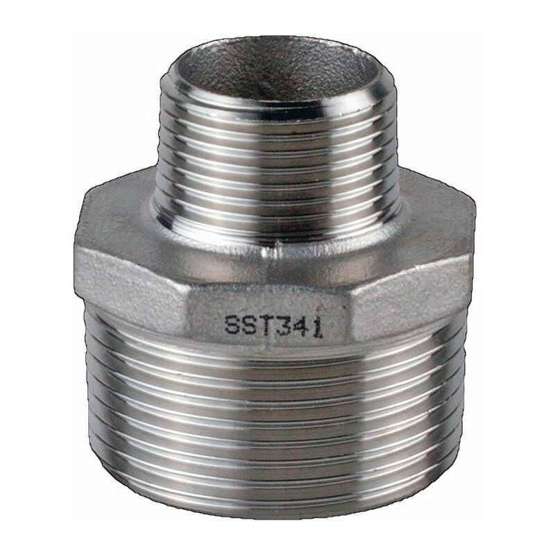 

Acoplamiento reductor EN 10226-1 NPS-2 1/2 pulgada NPS2 2 pulgada 8 puntos 61,5 mm