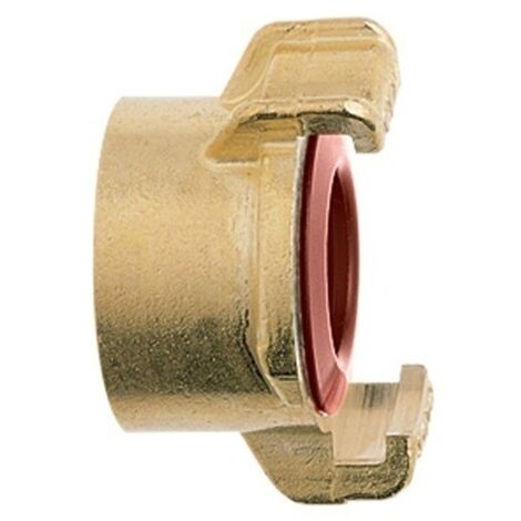 Acople Riego Roscado H 1" Laton Garra 40Mm Geka Plus K