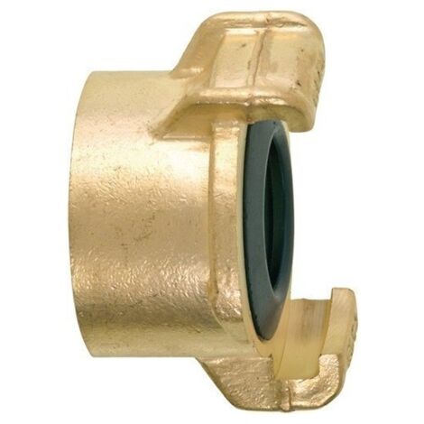 Acople Riego Roscado Hembra 1/2" Laton Garra 40Mm Geka Plus