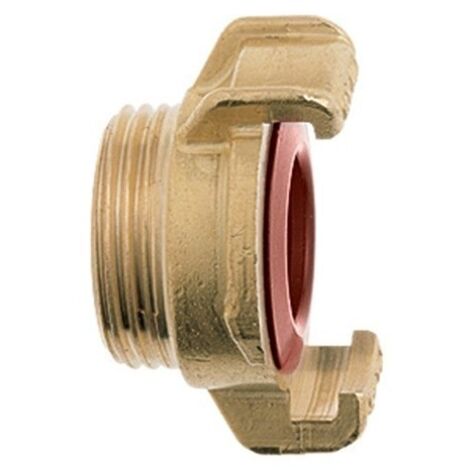 Acople Riego Roscado M 3/4" Laton Garra 40Mm Geka Plus K