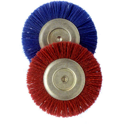Spazzola A Nylon Per Smerigliatrice - Disco Abrasivo P80, Diametro 115mm, Filettatura M14 | Per Pulizia Metallo E Legno