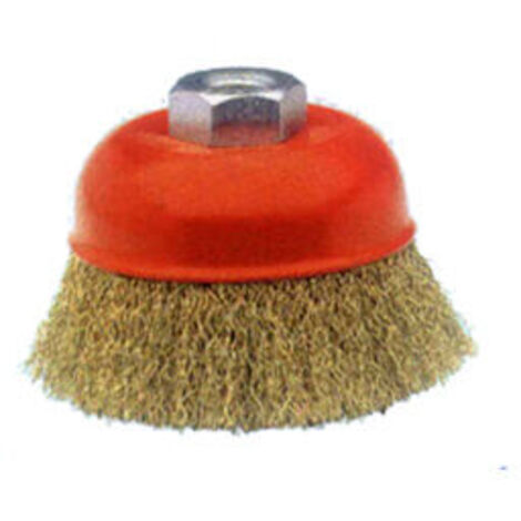 Acorn Cup Brush 50814 75 Fil serti trempé industriel
