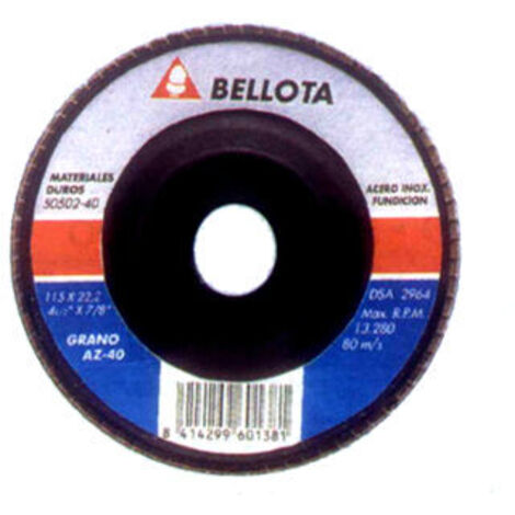 ACORN DISC 50502 - 40 LAMA INOX METAL/AGR. ZIRCONIO