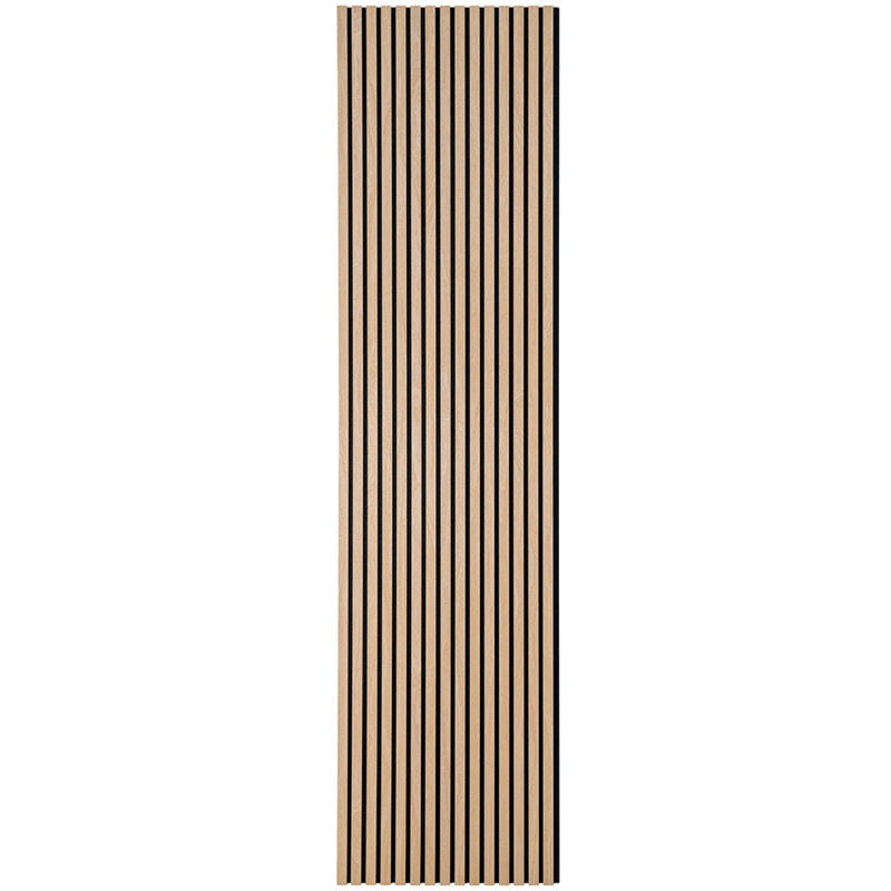 House Nordic - Porto panneau acoustique 240x60x2,2cm décor chêne.
