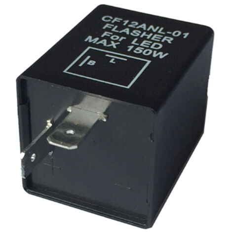 Acouto 2-Pin Blinkrelais-Korrektur CF12ANL-01 LED-Blinkerbirnen: Hyperblinken und Haltbarkeit. Elektronische LED-Blinkerbirnen: Spannungsbedingte Probleme. Hyperblinken.