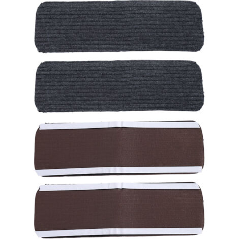 Acouto Lot de 4 Tapis de Couverture D'escalier pour Camping-Car, Antidérapants, Imperméables, à Séchage Rapide, avec Bande Réfléchissante pour Camping-Car, Caravane à Moteur,.