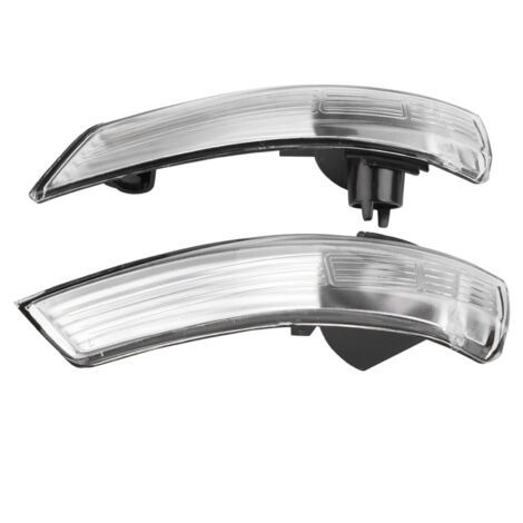 Acouto Paar Außenspiegel, Blinker mit beleuchteten Linsen für Lichtabdeckung 2008-2018