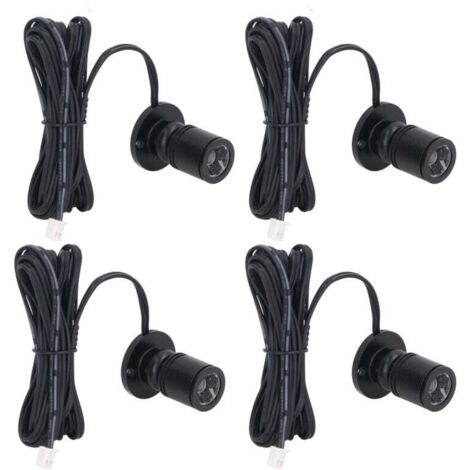 Acouto Projecteurs d'affichage LED 5V, Mini Projecteurs USB à intensité Variable pour Vitrine de Bijoux, Entrée de Poche (lumière blanche 11)