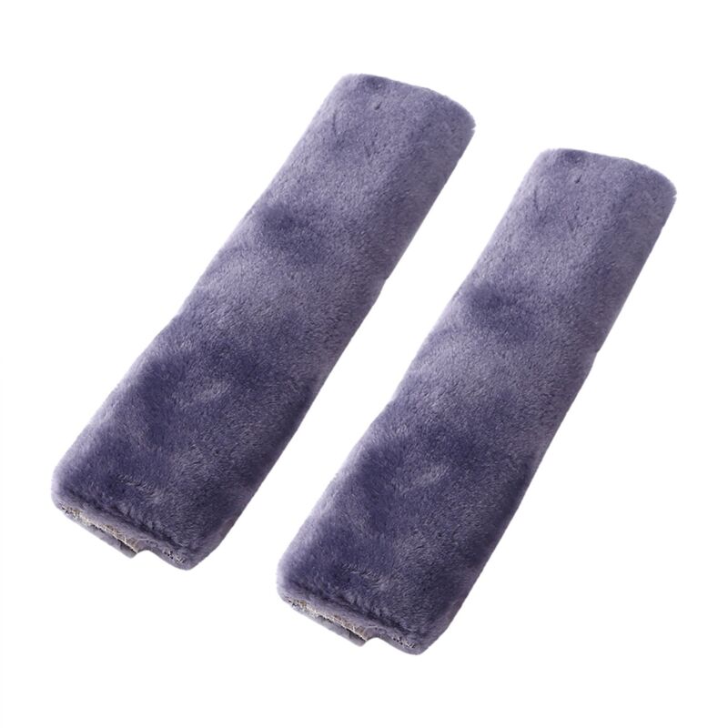 Acouto Réglage des jouets souples pour le couvercle de la ceinture de sécurité, conduite confortable pour adultes et enfants (gris).