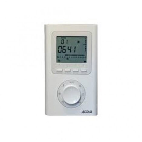Acova – Box centrale 6 zones courant porteur pour thermostat radiateur électrique – Installation murale facile – Compatible X2D – 894510