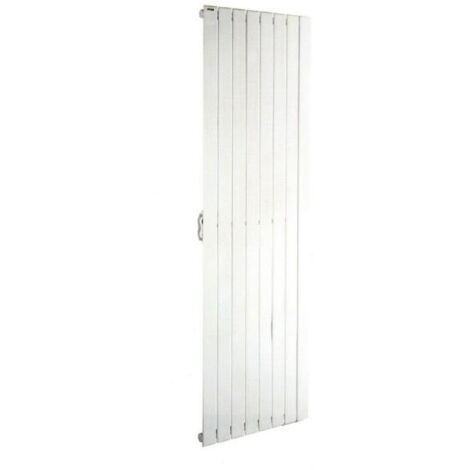 Acova – Radiateur à inertie fluide 1500W vertical 180cm – Installation rapide avec gabarit – Compatible fil pilote 6 ordres – Programmation personnalisable - THXP150-180GF