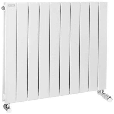 Acova – Radiateur eau chaude en acier 1500W – Horizontal double à éléments verticaux – Saillie 95mm – HXD080111