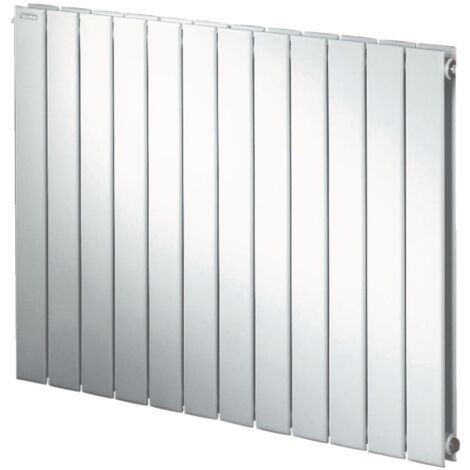 Acova – Radiateur eau chaude en acier horizontal double 264W – Éléments verticaux 70x11mm – Finition époxy blanche – HXD050029