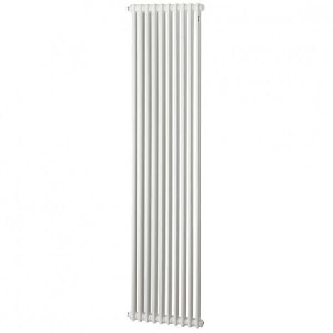 Acova – Radiateur eau chaude vertical en acier 1656W – Éléments ronds Ø 25 cm – Raccordement en bas – 2 colonnes – 12 éléments – M2C212200